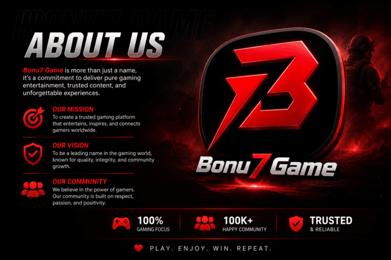 ABOUT US – BONU7 GAME